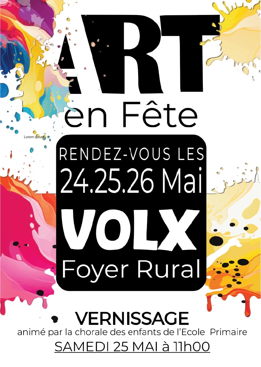 Exposition Art en Fête à VOLX