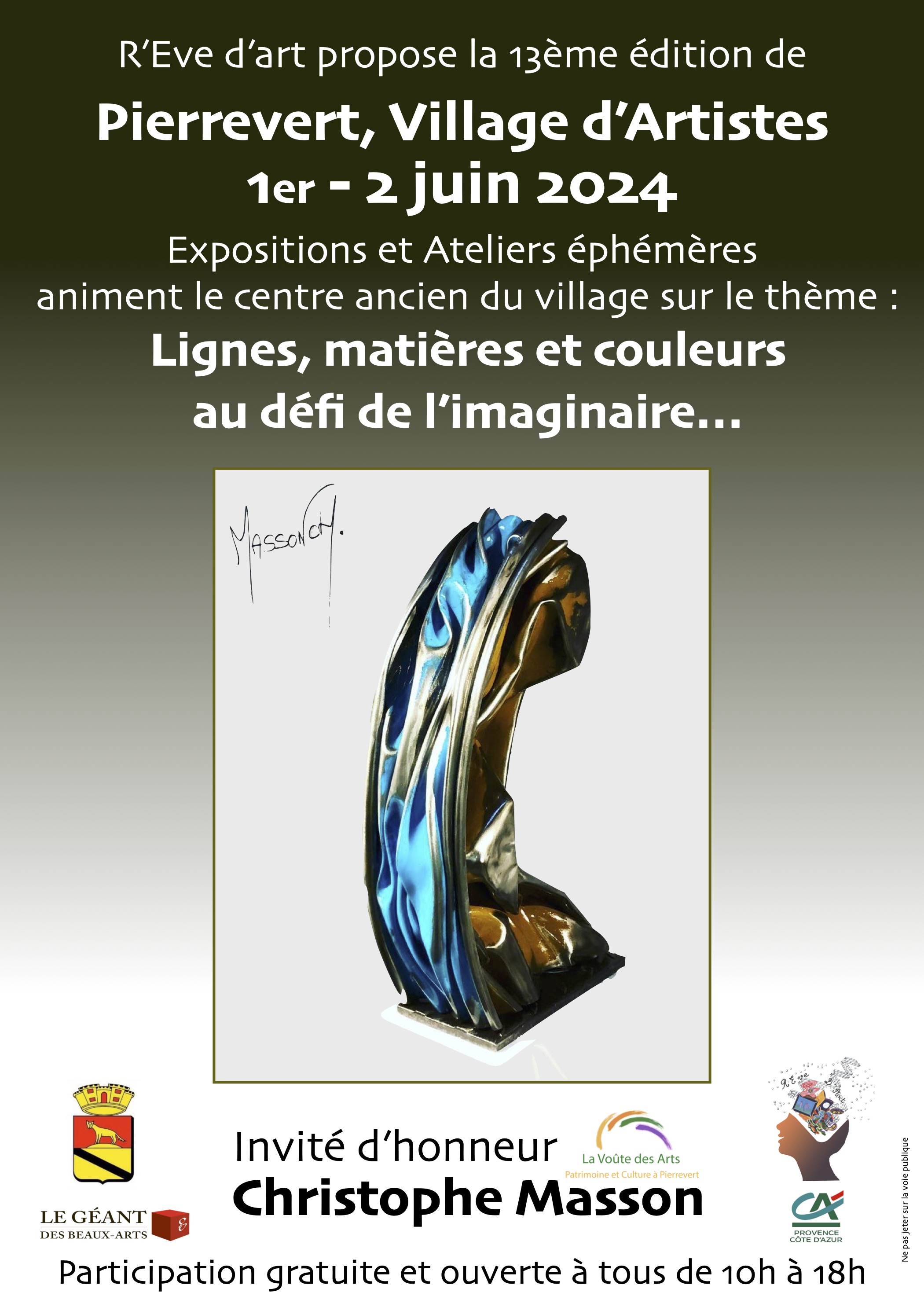 Expo et ateliers éphémères d' arts plastiques: Pierrevert Village d'artistes