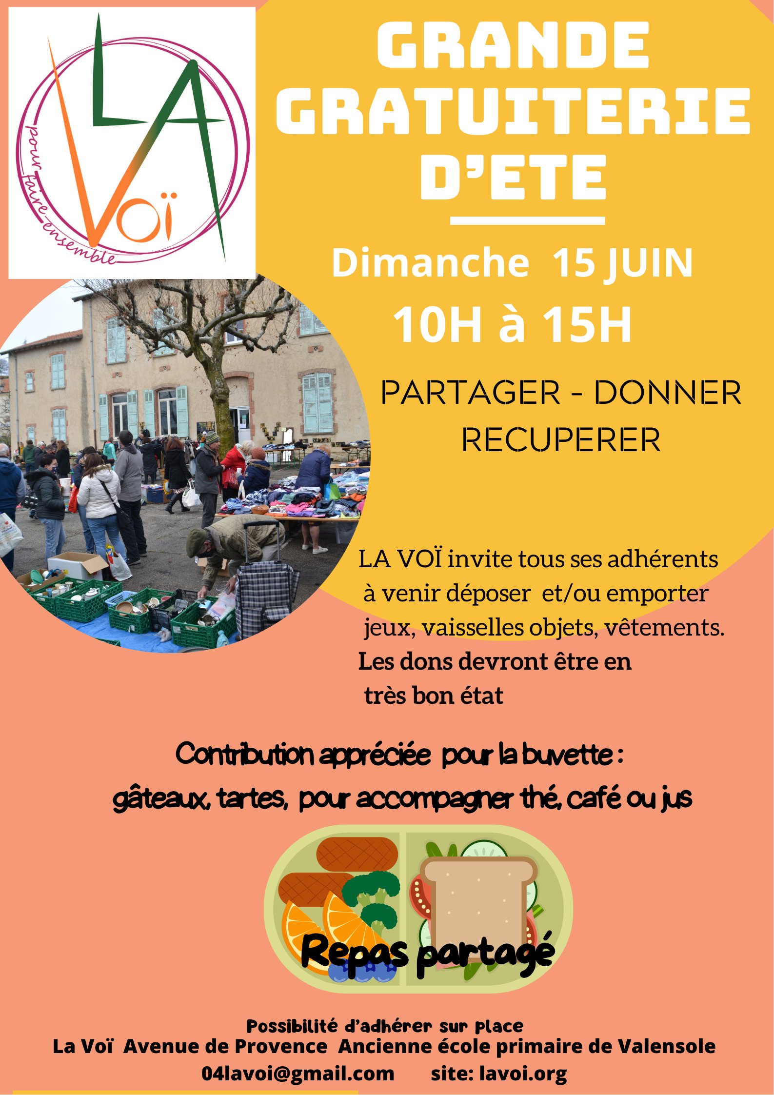 GRANDE GRATUITERIE D'ETE DE LA VOÏ