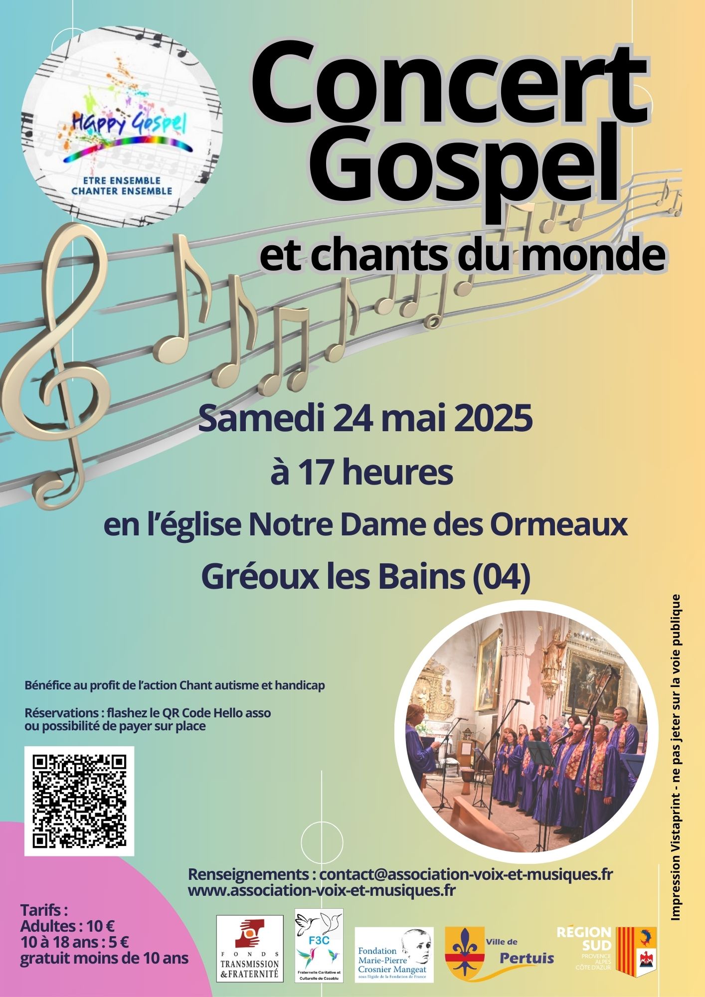 concert Happy Gospel - Gospel et chants du monde