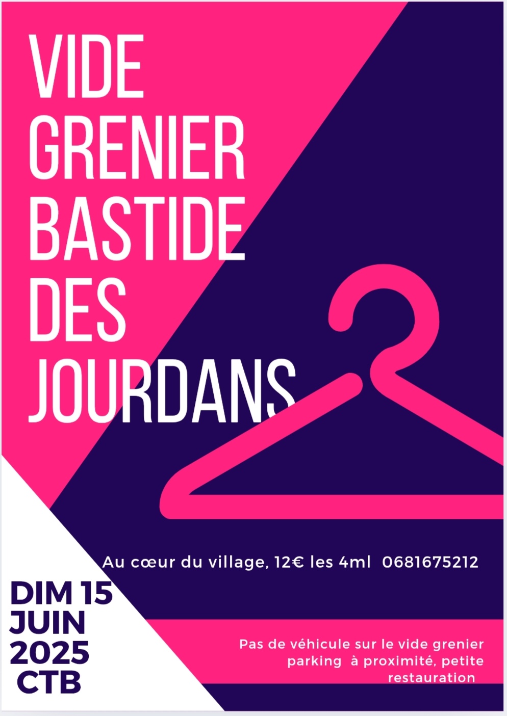Vide grenier des CTB