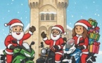 Défilé Motards des Pères et Mères Noël à Manosque Défilé Motards des Pères et Mères Noël à Manosque