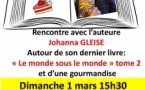 Lesctures gourmandes, rencontre avec l'auteure Johanna Glaise Lesctures gourmandes, rencontre avec l'auteure Johanna Glaise