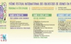 15ème festival international des orchestres de jeunes en Provence 16,23 juillet et 2 août 