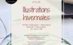 Atelier Découverte de l’aquarelle: Illustrations hivernales