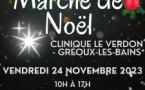 Marché de Noël - Clinique Inicea Le Verdon