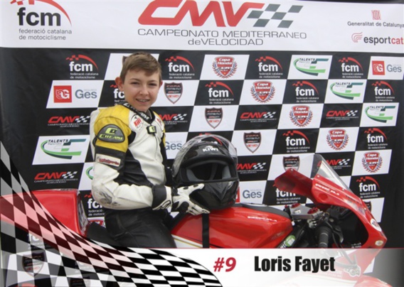Loris Fayet, futur champion moto Loris Fayet, futur champion moto