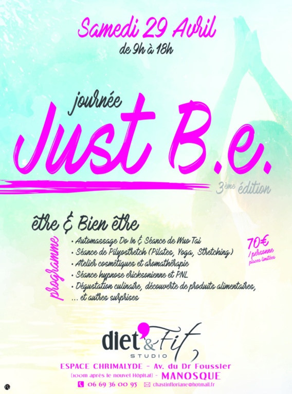 Journée Bien-être Just B.E Journée Bien-être Just B.E