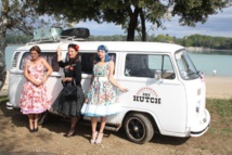 Un rassemblement d'anciennes Volkswagen