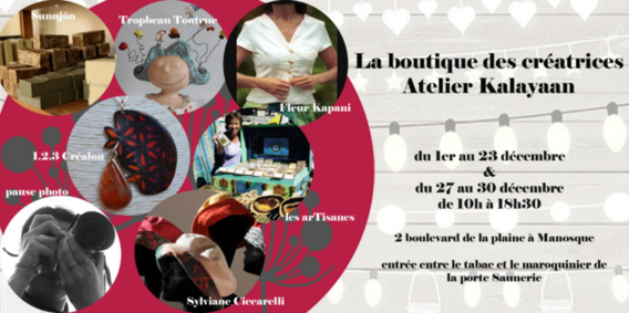 La Boutique des créatrices, atelier Kalayaan