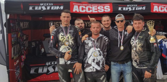 Les manosquins d’EXK Paintball champions de France