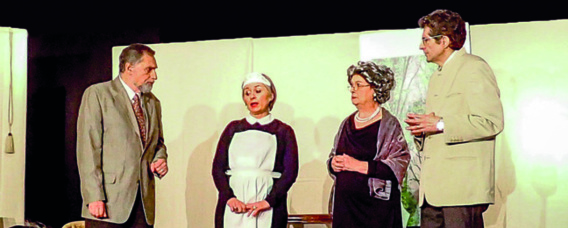La compagnie théâtrale, fait son show à Pierrevert
