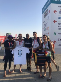 Une équipe de rugby à 7 avec les South Sevens