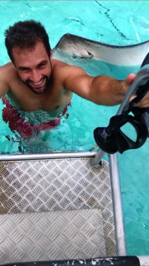 Jérémy Taute, un bas alpin à Tahiti Jérémy Taute, un bas alpin à Tahiti