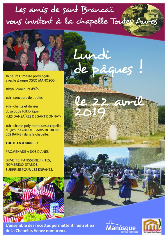 À Manosque, les traditions pascales sont toujours dans le vent…
