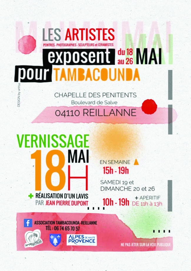 Tambacounda crée une exposition artistique solidaire ! Tambacounda crée une exposition artistique solidaire !