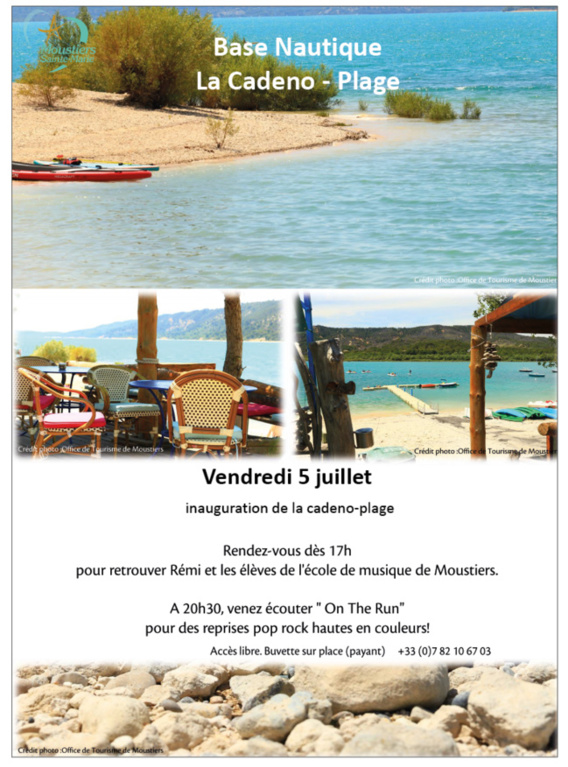 [INAUGURATION] LA CADENO-PLAGE se refait une beauté !