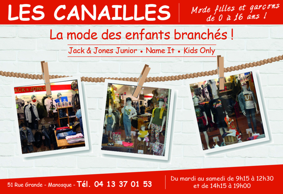 Les canailles exclusivement pour les enfants !