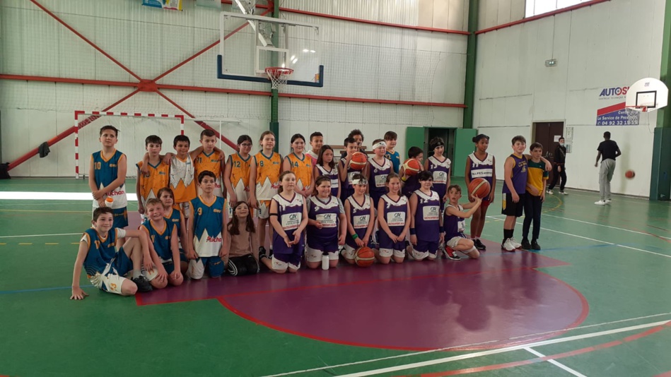 LE HAUTE PROVENCE BASKET EN DEHORS DES GYMNASES !