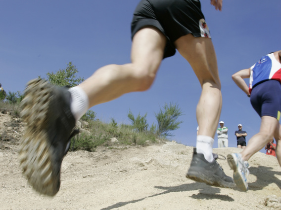 COURSE A PIED : DOULEUR SOUS LE TALON