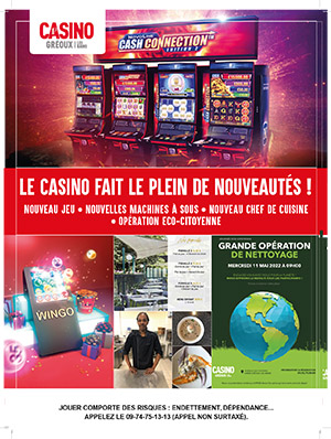 LE CASINO PARTOUCHE FAIT LE PLEIN DE NOUVEAUTES POUR CE MOIS DE MAI !