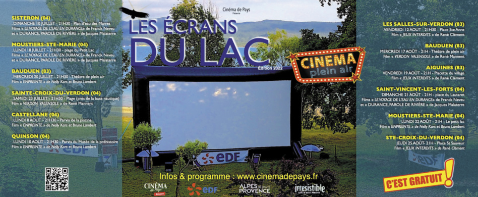 🎬 Vivez votre été sur grand ecran avec le cinéma de pays 🎬 Vivez votre été sur grand ecran avec le cinéma de pays