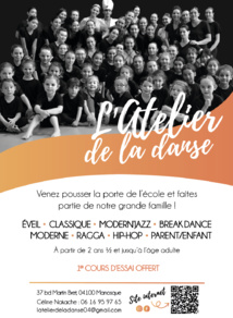 L’ATELIER DE LA DANSE LA NOUVELLE SAISON EST LANCÉE 💃🏻 🕺🏻