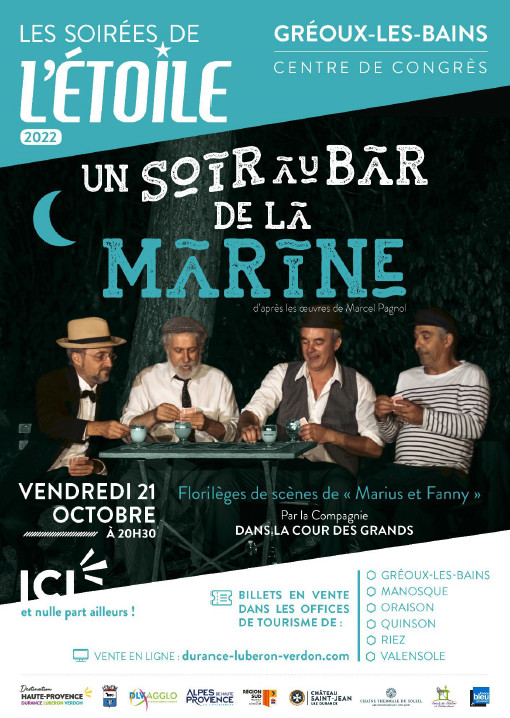 MARCEL PAGNOL S'INVITE À GRÉOUX-LES-BAINS POUR LES SOIRÉES DE L'ÉTOILE ! MARCEL PAGNOL S'INVITE À GRÉOUX-LES-BAINS POUR LES SOIRÉES DE L'ÉTOILE !