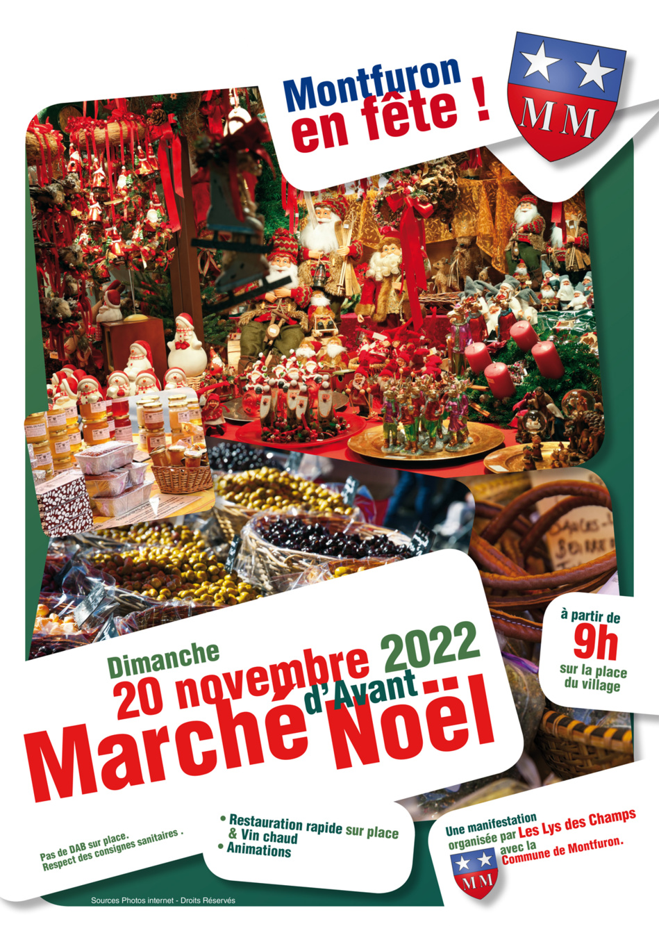 UN MARCHÉ D'AVANT NOËL UN PEU PLUS PRÉS DES ÉTOILES LE 20 NOVEMBRE À MONTFURON