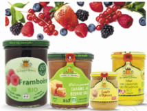 Confitures traditionelles & BIOLOGIQUES "Riches en fruits, riches en goûts"