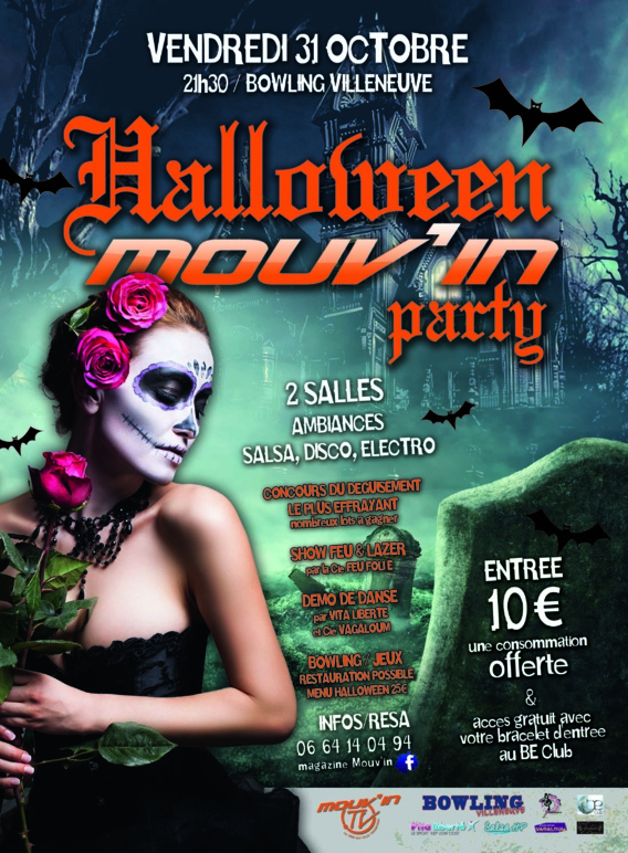 SOIRÉE HALLOWEEN MOUV'IN PARTY 2014 SOIRÉE HALLOWEEN MOUV'IN PARTY 2014