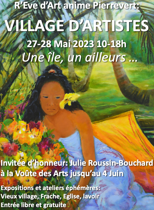 Village d’artistes dans le centre du village de pierrevert les 27 et 28 mai Village d’artistes dans le centre du village de pierrevert les 27 et 28 mai