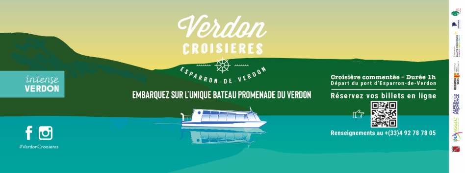 Verdon Croisières, découvrez le Verdon  autrement....