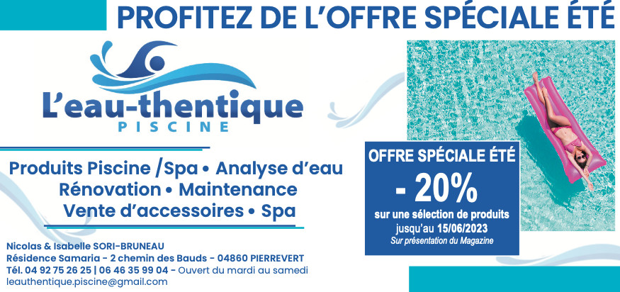 L’eau-thentique piscine :  des conseils pour remettre son bassin en service !