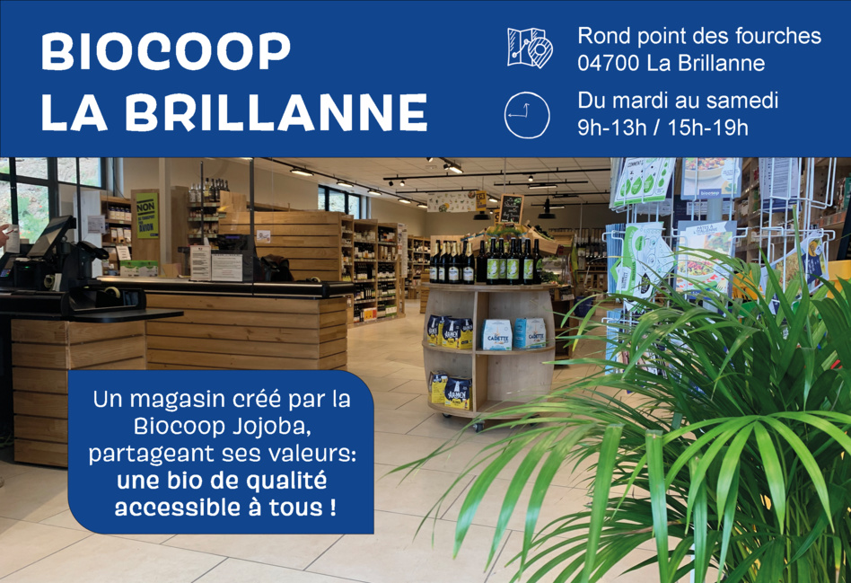 Consommation responsable et engagement durable chez Biocoop La Brillanne !