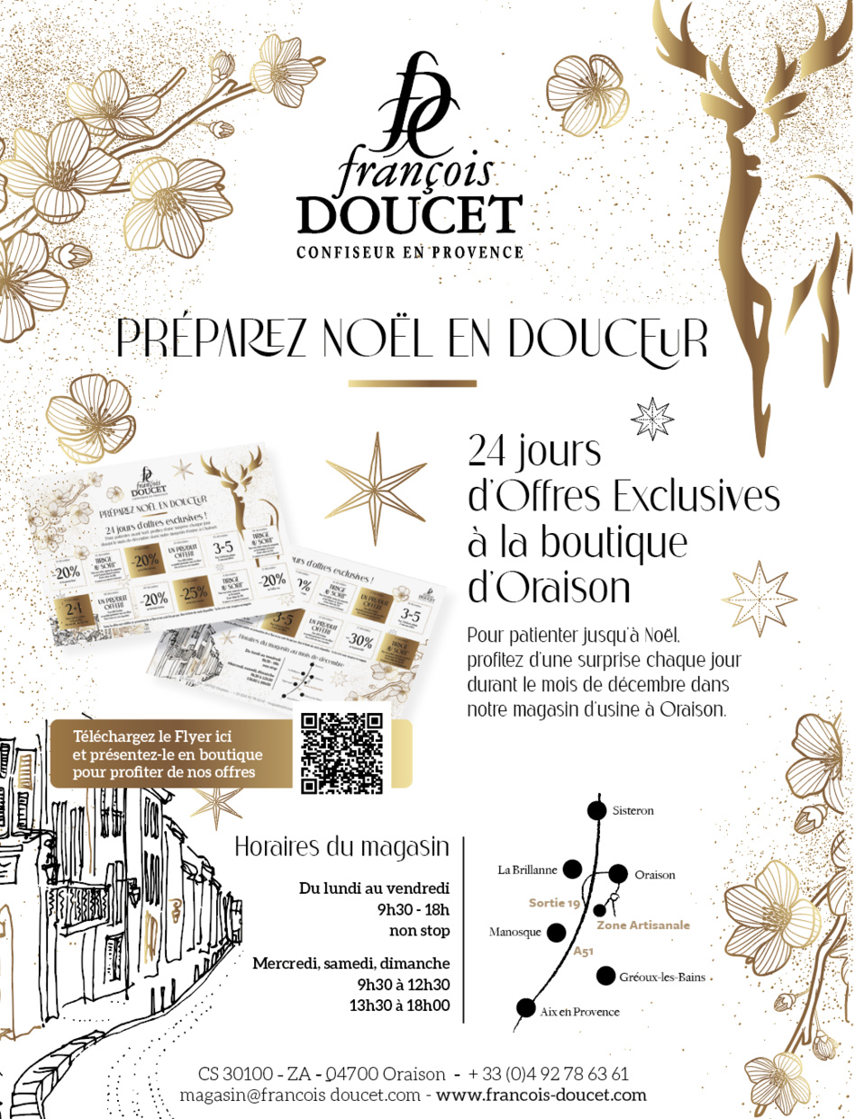 Un Noël gourmand avec François Doucet Confiseur