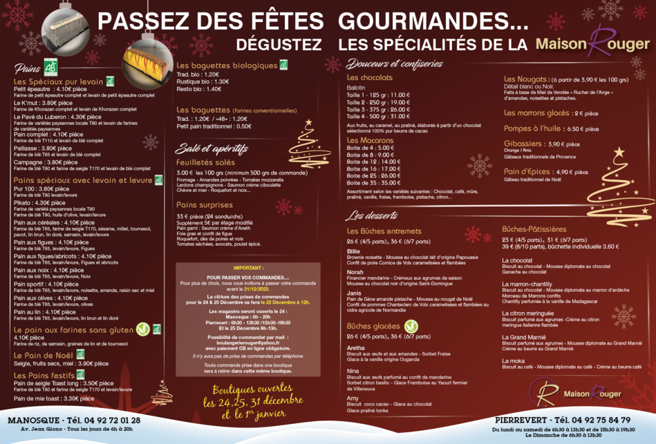 NOËL 2023 ROUGER