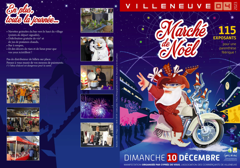 La magie de Noël s’empare de Villeneuve le dimanche 10 décembre ...