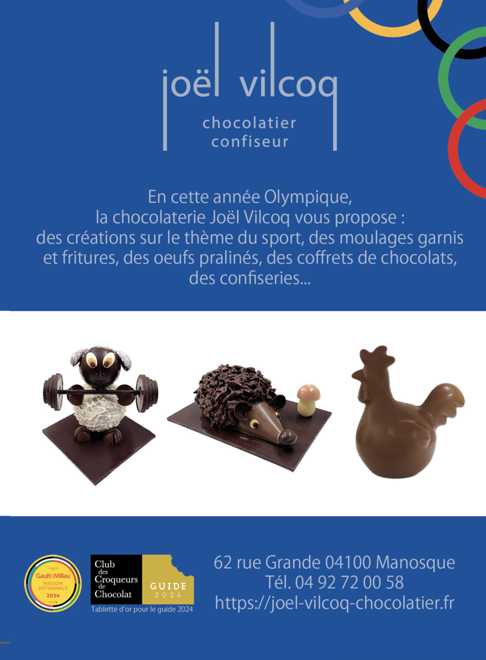 Joël Vilcoq, chocolatier, l’amour du chocolat au service des gourmands