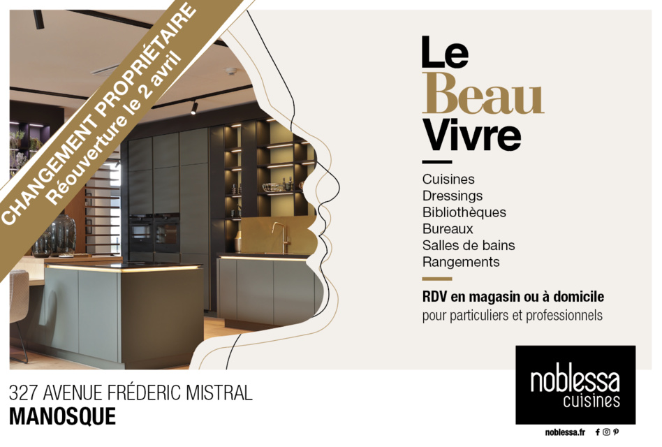 Noblessa Manosque changement de cap pour l’amènagement de votre intérieur... Noblessa Manosque changement de cap pour l’amènagement de votre intérieur...