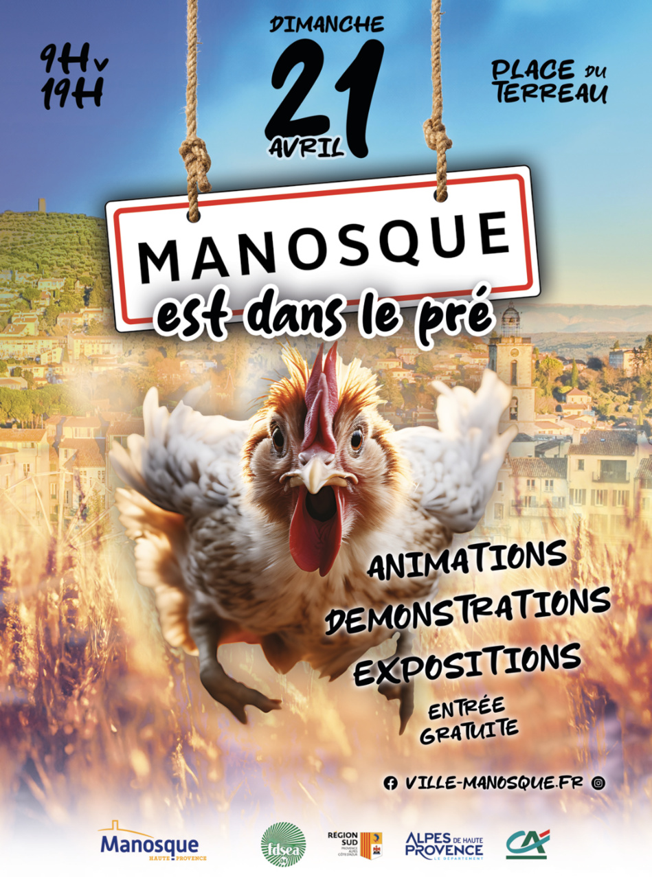 «MANOSQUE EST DANS LE PRÉ» 2ÈME ÉDITION DE LA FOIRE AGRICOLE DE MANOSQUE