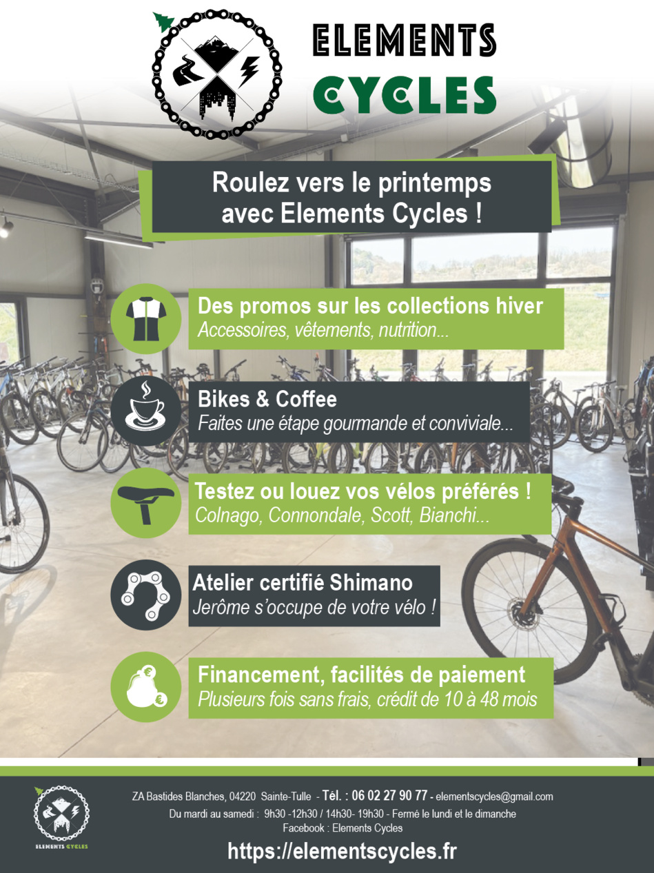 Le printemps s'annonce sportif et convivial avec Éléments Cycles !