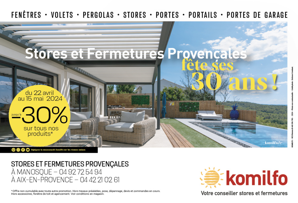 KOMILFO STORES ET FERMETURES PROVENÇALES, vos Projets de protection solaire sur mesure ! KOMILFO STORES ET FERMETURES PROVENÇALES, vos Projets de protection solaire sur mesure !