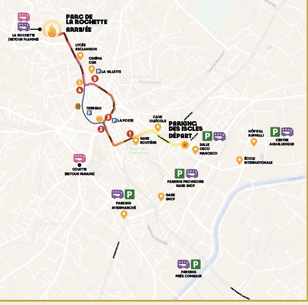 Flamme Olympique et Saint-Pancrace, Manosque s'enflamme le 11 mai !