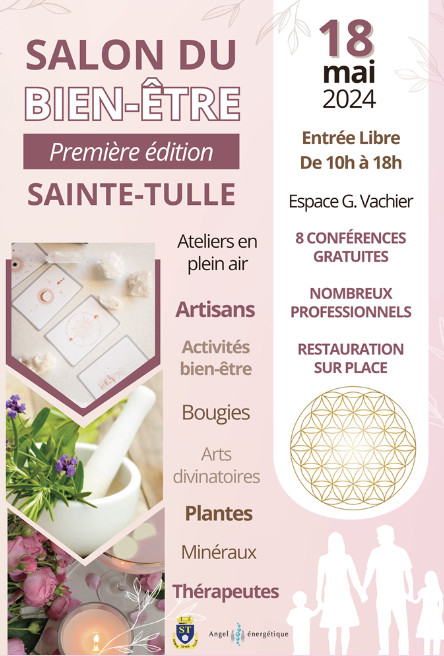 Journée de détente le 18 mai lors du 1er Salon du Bien-Être de Sainte-Tulle Journée de détente le 18 mai lors du 1er Salon du Bien-Être de Sainte-Tulle