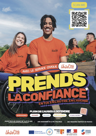 La campagne de mobilisation est lancée pour Unis-Cité ! La campagne de mobilisation est lancée pour Unis-Cité !