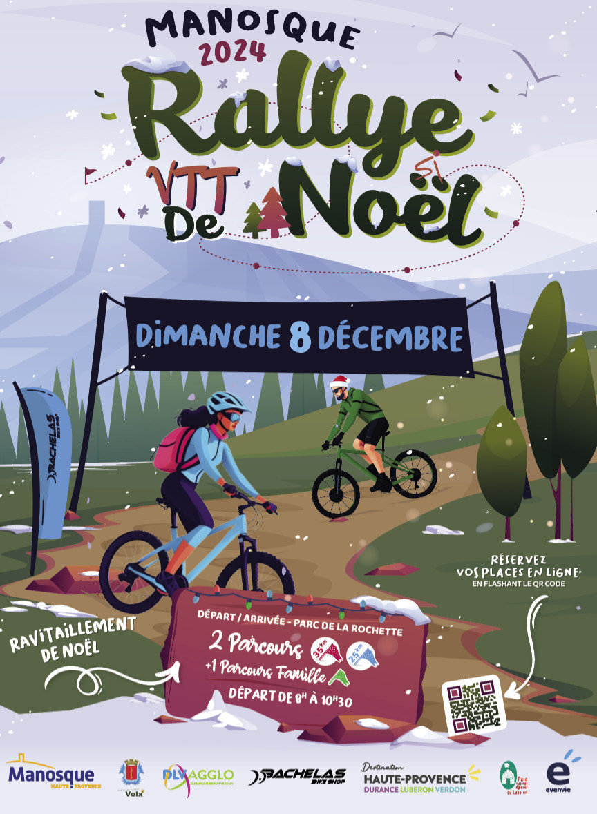Rallye vtt de Noël, nouvelle édition le 8 décembre 2024 ! Rallye vtt de Noël, nouvelle édition le 8 décembre 2024 !