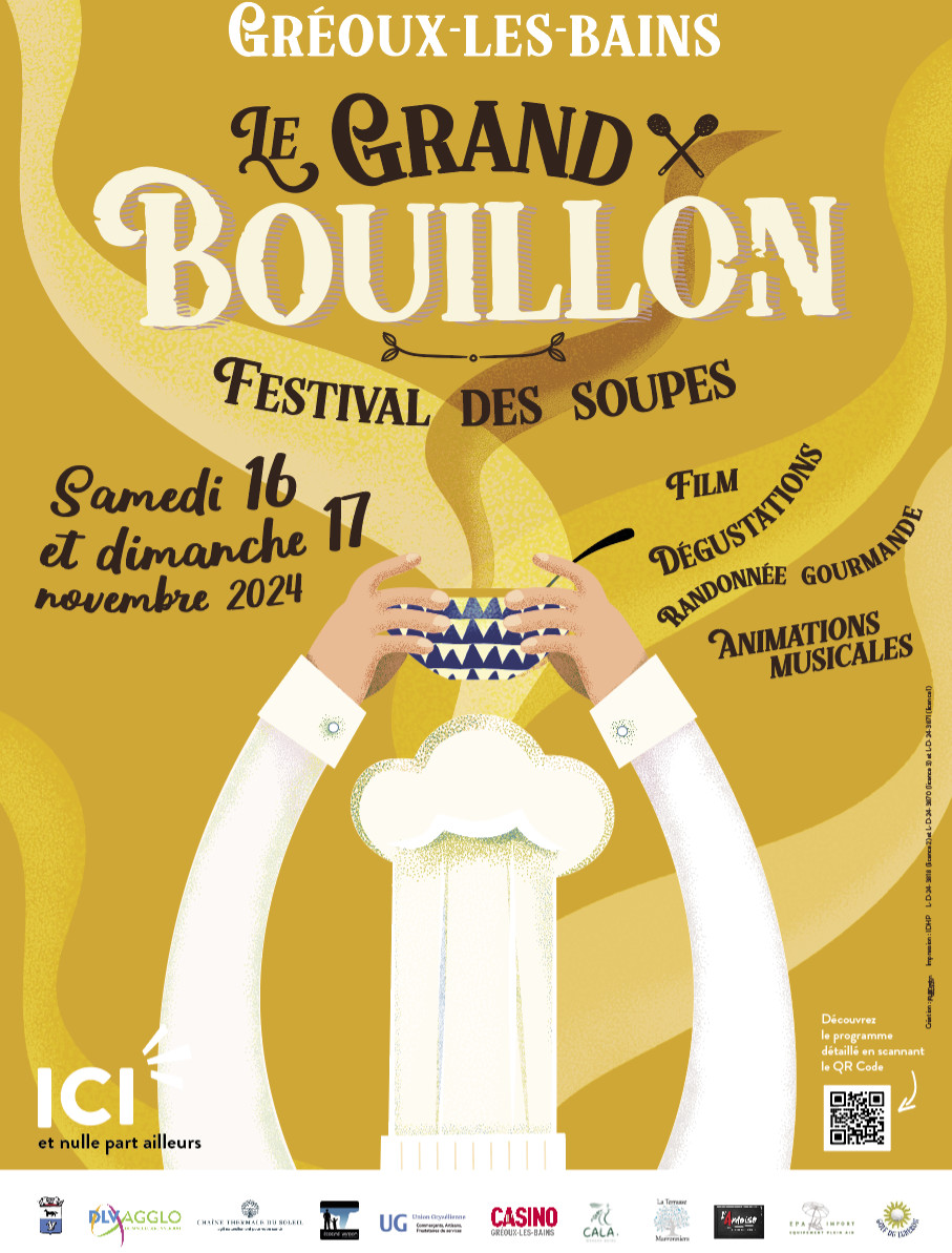 Le Grand Bouillon 2ème édition les soupes sont à l’honneur les 16 et 17 novembre Le Grand Bouillon 2ème édition les soupes sont à l’honneur les 16 et 17 novembre