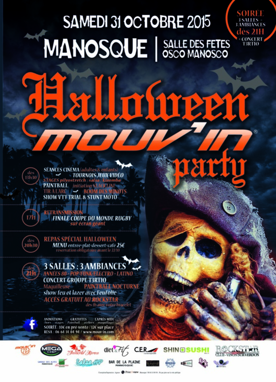 HALLOWEEN MOUV'IN PARTY 2015 HALLOWEEN MOUV'IN PARTY 2015