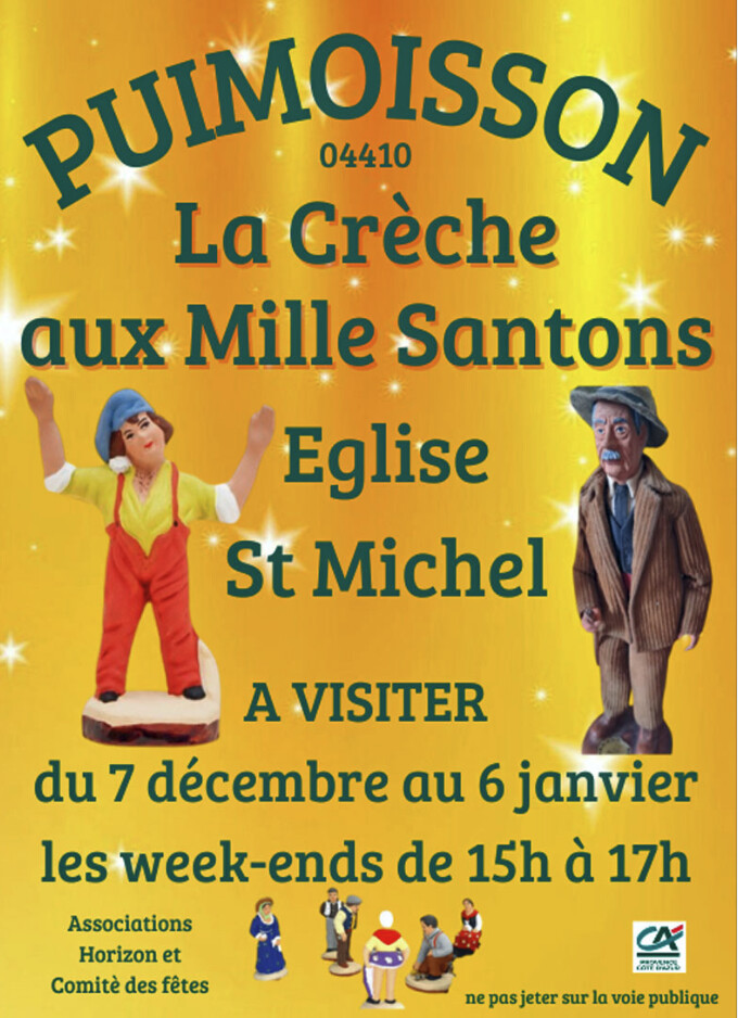 LA FÉÉRIE S’INSTALLE À PUIMOISSON LE SAMEDI 7 DÉCEMBRE À L’OCCASION DU MARCHÉ DE NOËL ! LA FÉÉRIE S’INSTALLE À PUIMOISSON LE SAMEDI 7 DÉCEMBRE À L’OCCASION DU MARCHÉ DE NOËL !